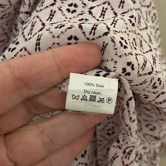 MADEWELL Silk Lily‎ Ruffle Top Size Small - Picture 7 of 10